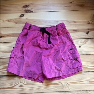 Women’s Pink Cargo Shorts - Columbia